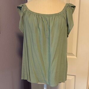 Ann Taylor Soft Green Blouse